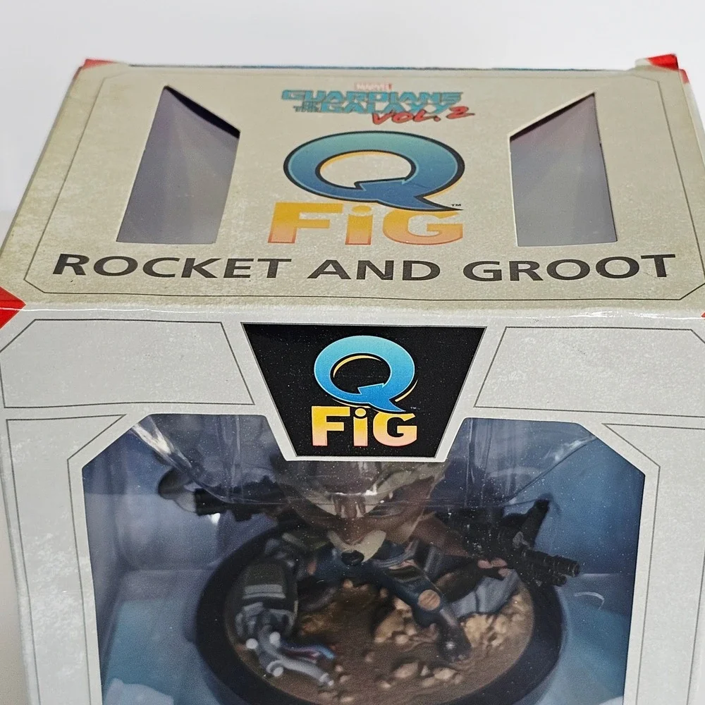 Marvels Guardians of the Galaxy Vol2 Rocket & Groot Action Figure Q Fig NIB 1185